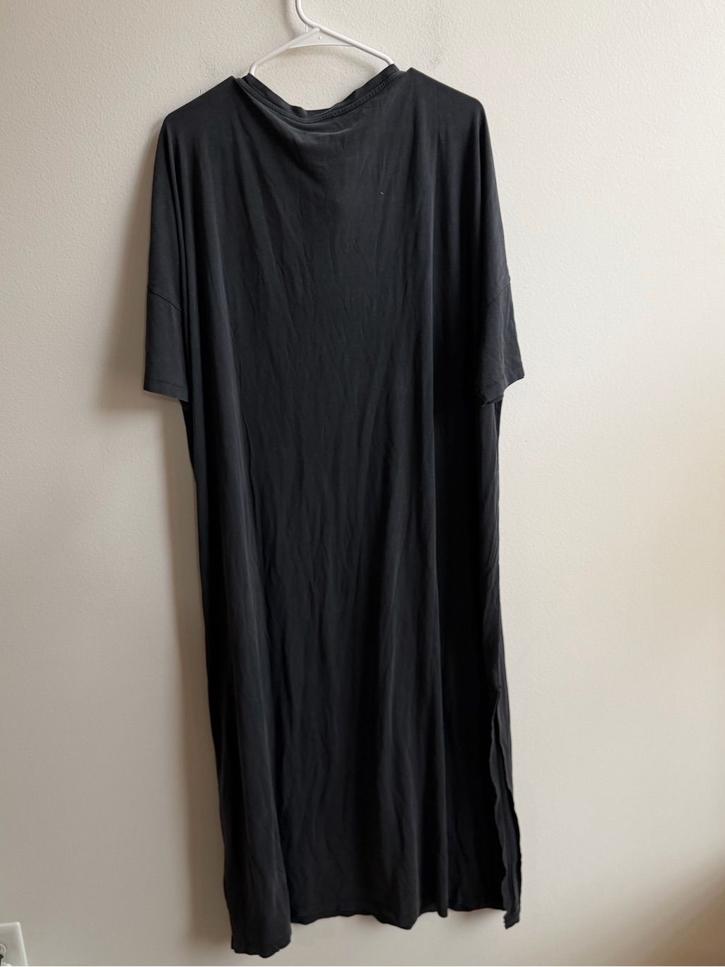Mikuta The Dark Long Loose T-Shirt Dress — image 7 of 8